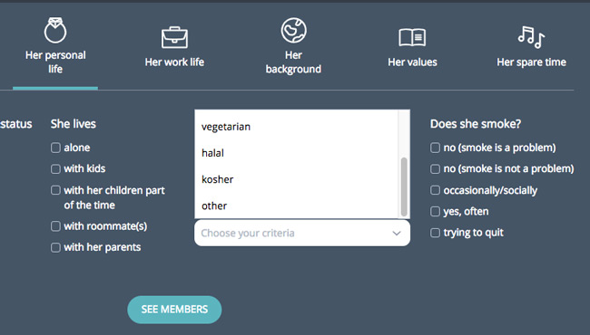 Site ul de dating pentru vegetarieni