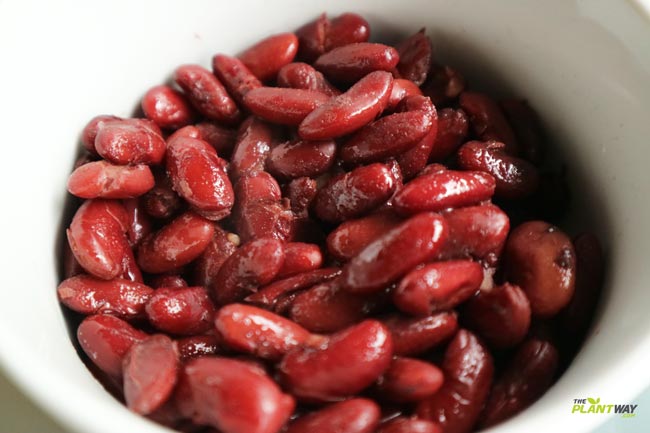 vegan kidney bean chilli